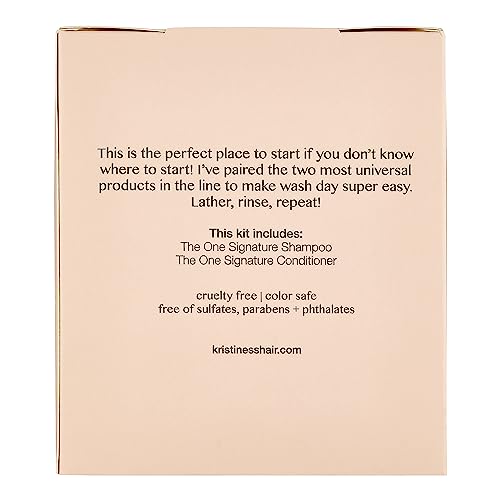 Kristin Ess Signature Travel Size Salon Shampoo + Conditioner Set for Moisture, Softness + Shine - Anti Frizz + Lightly Clarifying - Sulfate Free, Vegan + Safe for Color Treated Hair - Mini Travel Set - Image 3