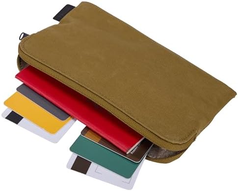 Thule Aion Travel Organizer - 2-in-1 Pouch Includes Travel Wallet and Electronics Bag - RFID Blocking Zipper Pouch - Internal Pockets to Stay Organized - 100% Recycled Waxed PFC-Free Fabric - Image 3