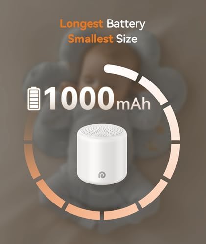 Dreamegg Portable Travel White Noise Machine for Sleep, Features Powerful Battery, Egg-Sized, 16 Nature Sounds, Timer, for Baby Adults Office Privacy Home Gift, Cream - Image 3