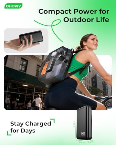 Portable Charger 50000mAh Power Bank - 22.5W Fast Charging External Battery Pack,USB-C Portable Phone Charger for iPhone 17/16/15/14/13 Pro Android Samsung, for Travel Camping Essential - Image 4