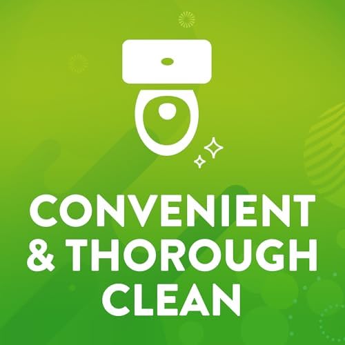 Scrubbing Bubbles Toilet Bowl Cleaning System with Flushable & Disposable Cleaner Refill Pads, Fights Odors and Helps Remove Limescale & Hard Water Stains, Citrus Scent, 1 Wand + 4 Refills + 1 Stand - Image 3