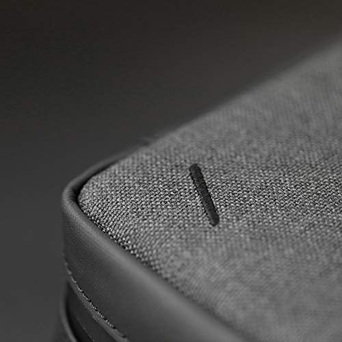 Native Union Stow Organizer – Premium Travel Tech Kit Crafted with Durable Canvas – Keep Essentials Organized with Flexible Storage & Quick-Access Pocket for Cables, Chargers, SIM Cards & More (Slate) - Image 8