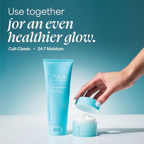 TULA Skin Care Cult Classic Purifying Face Cleanser - Gentle and Effective Face Wash, Makeup Remover, Nourishing and Hydrating - Image 8