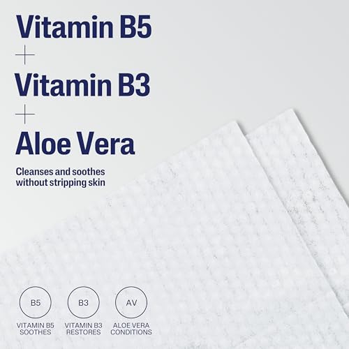 Cetaphil Face and Body Wipes, Gentle Skin Cleansing Cloths, 50 Count, Twin Pack, for Dry, Sensitive Skin, Flip Top Closure, Great for the Gym, Travel, in the Car, Hypoallergenic, Fragrance Free - Image 5