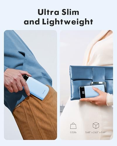 Charmast Portable Charger with Built in Cables, Power Bank with Cords Wires, Slim 10000mAh Travel Battery Pack 6 Outputs 3 Inputs 3A Fast Charging for Samsung Google Pixel LG Moto iPhone iPad - Image 5