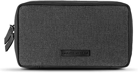 Native Union Stow Organizer – Premium Travel Tech Kit Crafted with Durable Canvas – Keep Essentials Organized with Flexible Storage & Quick-Access Pocket for Cables, Chargers, SIM Cards & More (Slate) - Image 3