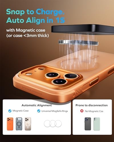 MOMAX Magnetic Portable Charger 10000mAh Qi2 Certified 15W Fast Charging Power Bank iPhone Air MagSafe Battery Pack Designed for iPhone 17 Pro Max/17 Pro/Air/16/15/14/13/12 - Image 8