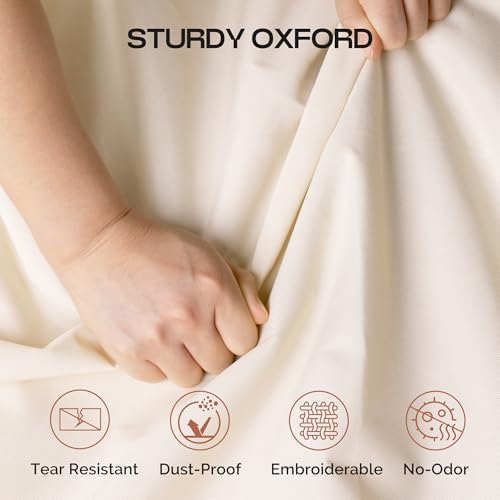 MISSLO 60" Foldable Garment Bags for Travel for Women Dress Bags for Gowns Long Hanging Bag for Closet Storage Dress Protector Bag for Gowns, Suits, Coats, Beige - Image 4