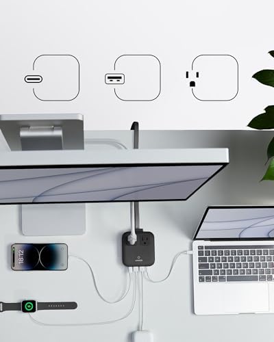 Anker Travel Power Strip, Anker Nano 67W Max 6-in-1 USB C Charger, 2 AC, 2 USB A and 2 USB C, 5ft Thin Undetachable Flat Plug Extension Cord with Multiple Outlets, Travel Essentials, Cruise Essentials - Image 4