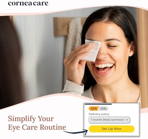 CorneaCare Rise: Eyelid Wipes | Eye Wipes for Dry Eyes | Eyelid Wipe with Tea Tree Oil & Hyaluronic Acid | Travel Ready | 30 Count - Image 8