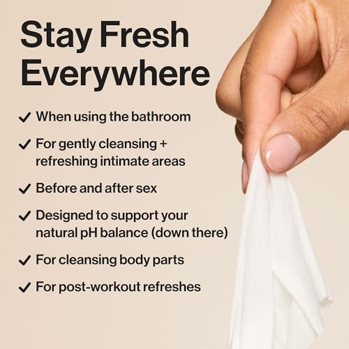 The Honest Company Hypoallergenic Flushable Wipes for Sensitive Skin, Tropical Leaves, 42 Count - Image 5