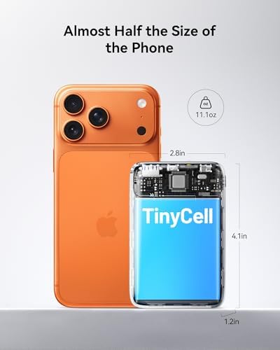 INIU Portable Charger, Smallest 22.5W 20000mAh USB C in & Out Power Bank Fast Charging, PD 3.0+QC 4.0 LED Display Phone Battery Pack Compatible with iPhone 17 16 15 14 Pro Samsung S24 Google iPad etc - Image 3