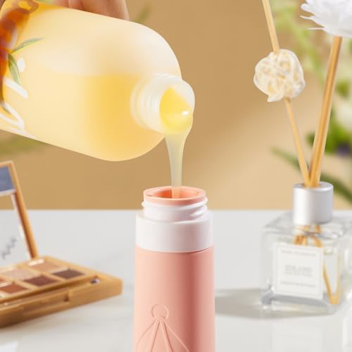 INSFIT Travel Bottles for Toiletries, TSA Approved 3oz Travel Size Toiletries, BPA Free Leak Proof Squeezable Silicone Tubes Travel Essentials for Shampoo Conditioner Lotion Soap - Image 3