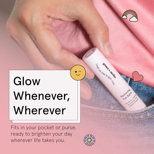 grace & stella Under Eye Brightener Balm Stick - Travel Size Toiletries - Retinol & Caffeine Eye Cream for Dark Circles, Puffiness, Wrinkles - Restore and Hydrate - Vegan Skincare (0.13oz / 3.5g) - Image 5
