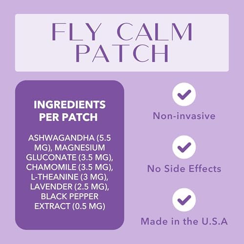 Laki Naturals Fly Calm Patch (Pack of 8) - Relax Nerves, Support Stress, Ease Your Mind for Happy Air Travel - Natural Ingredients to Support Airplane Stress - Calm Your Fear of Flying Naturally - Image 6