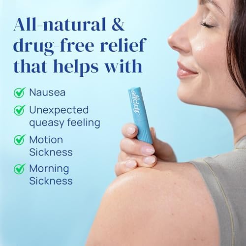 Nausea Relief Inhaler - Take Control of Motion Sickness, Morning Sickness, Medication, Stress - Fast, Natural, Drug-Free, Non-Drowsy & Portable Travel Essential (2 Inhalers) - Image 3