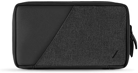 Native Union Stow Organizer – Premium Travel Tech Kit Crafted with Durable Canvas – Keep Essentials Organized with Flexible Storage & Quick-Access Pocket for Cables, Chargers, SIM Cards & More (Slate)