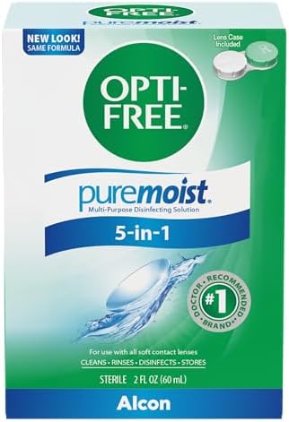 Opti-Free Puremoist Multi-Purpose Contact Lens Cleaning and Disinfecting Solution with Lens Case, 2 Fl Oz (Pack of 1) - Image 8