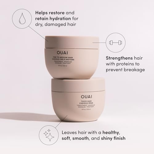 OUAI Travel Kit - Includes Travel Size Leave In Conditioner, Detox Shampoo, Fine to Medium Hair Mask, Scalp & Body Scrub (4 Count) - Image 6