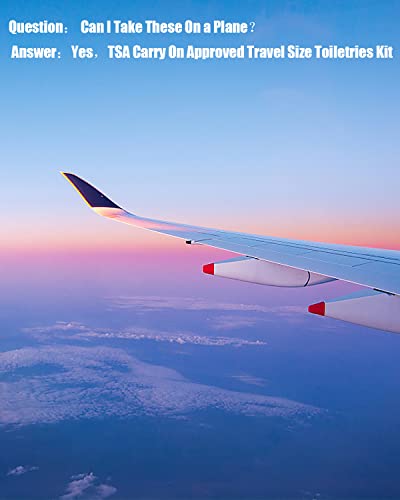 17 Pack Travel Pouches for Toiletries,TSA Approved,Travel Size Portable Containers,Stand Up Pouch,Refillable Travel Accessories for Shampoo Conditioner Lotion Soap Liquids (B-17pcs) - Image 7