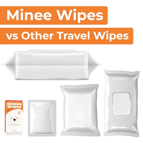 Impossibly Compact Travel Wipes - 99.5% Water - Safe for Sensitive Skin & Hypoallergenic, Resealable, Thick & Durable - For Adults, Kids & Baby Care - Unscented, 10 Pack Total 60 Wipes - Image 4
