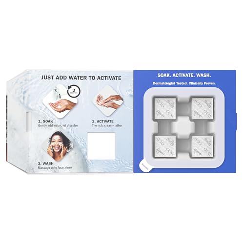 Olay Face Wash, Hyaluronic Acid Cleansing Melts, Fragrance-Free, Daily Use Gentle Cleanser, For All Skin Types, Travel Size, Water-Activated to Clean, Tone, and Refresh, 64ct (2 Pack x 32ct) - Image 10