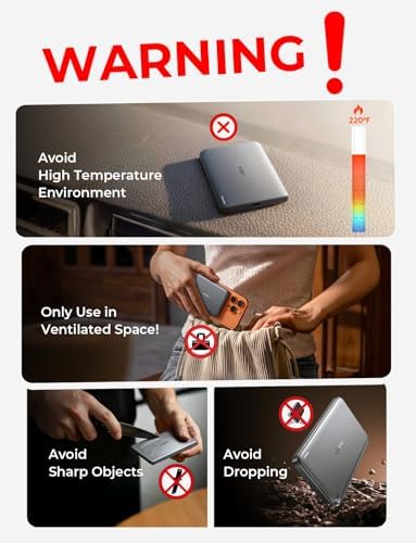 LISEN Ultra Slim MagSafe Power Bank,5000mAh Wireless Slim MagSafe Battery Pack,Magnetic Portable Charger,Magnetic Power Bank for iPhone 17 Pro Max Plus Air/16-12 Series,Gifts for Men Women - Image 8