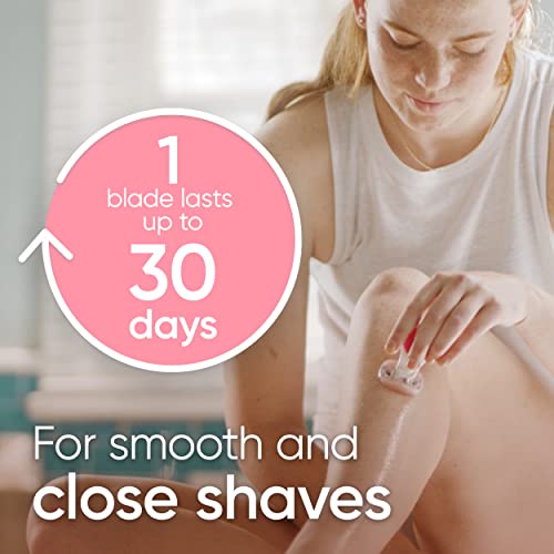 Gillette Venus Mini ComfortGlide White Tea Razors for Women, Includes 1 Mini Handle + 3 Refills + 1 Case, Holiday Gifts for Women - Image 3