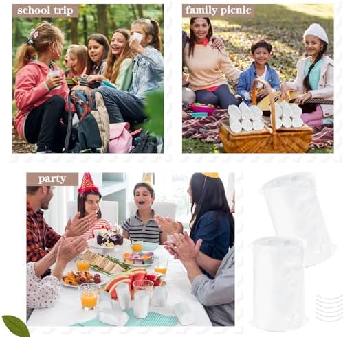 12 Packs Packable Camp Toilet Tissue Soft Travel Toilet Paper - Coreless Travel Size Toilet Paper for Camping Hiking Outdoors - Image 7