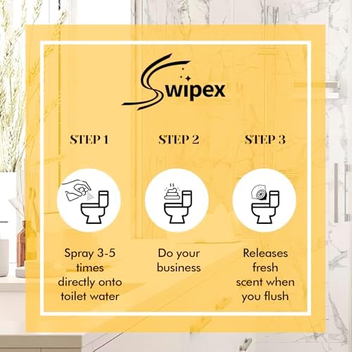 Travel Size Toilet Spray, Air Freshener Spray for Bathroom Deodorizer, Travel Essentials Variety - Lemon, Lavender, Vanilla, Peony, Eucalyptus - Image 5