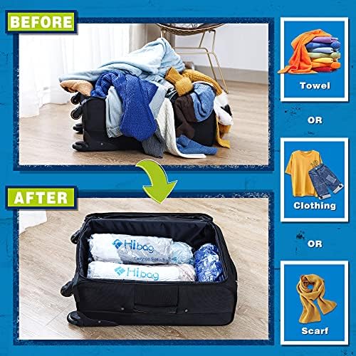 12 Compression Bags for Travel Essentials, Vacuum Packing Space Saver Bags for Cruise Accessories (12-Travel) - Image 4