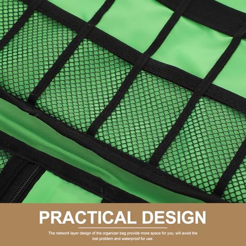 Homoyoyo Travel Cable Organizer Bag for Electronics Accessories, Portable Tech Organizer Case Multiple Compartments, Blue Digital Storage Pouch for Charging Cables, Power Banks, - Image 3