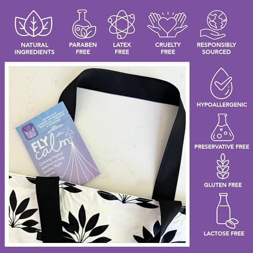 Laki Naturals Fly Calm Patch (Pack of 8) - Relax Nerves, Support Stress, Ease Your Mind for Happy Air Travel - Natural Ingredients to Support Airplane Stress - Calm Your Fear of Flying Naturally - Image 4