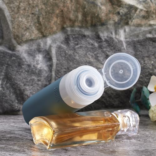 INSFIT 23 Pack Travel Bottles for Toiletries, TSA Approved Silicone Travel Size Toiletries with Toiletry Bag, BPA Free Leak Proof Refillable Travel Essentials for Liquids Shampoo Conditioner Lotion - Image 2