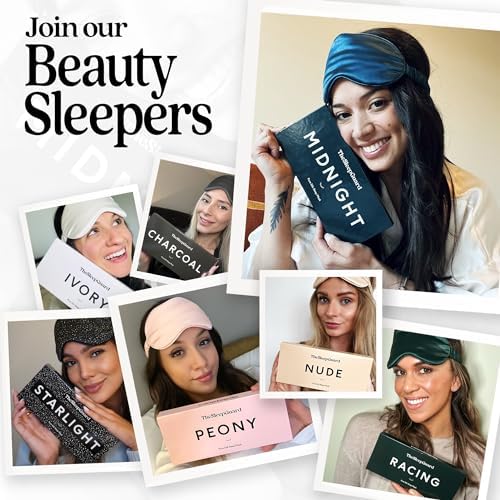 TheSleepGuard Pure Silk Sleep Mask [100% 6A Mulberry Silk, 22 Momme] Light Blocking Travel Essentials. Eye Masks for Sleeping. Black Oeko-Tex Blindfold. Eye Covers for Men & Women - Image 7