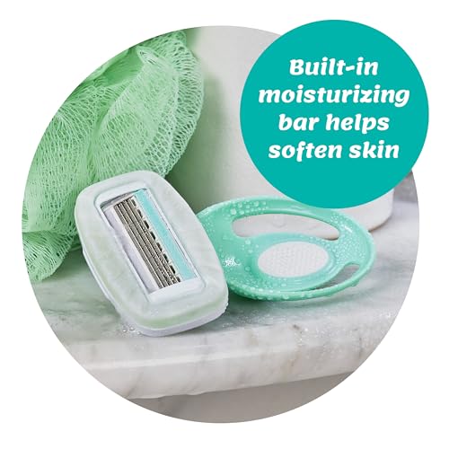 Schick Intuition Go Disposable Razor for Sensitive Skin, 1ct, Razors Sensitive Skin, Women’s Disposable Razors with Organic Aloe, Travel Razor | Stocking Stuffer - Image 3