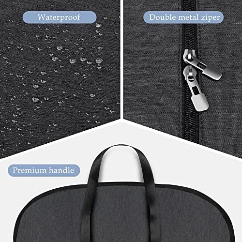 Heavy Duty Waterproof Garment Bag for Travel, Tear Resistance Suit Bag for Men Travel for Suits, Tuxedos, Coats, Uniform. 42 inch - Image 4