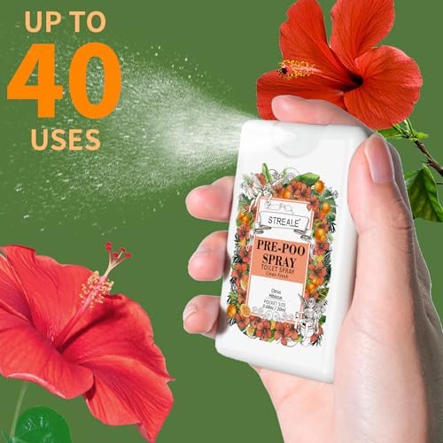 Travel Size Toilet Spray 6-Pack, Travel Essentials Toiletries, Pocket Size Pre-Poo Spray, Bathroom Odor Deodorizer, Up to 240 Uses, 6 Refreshing Scents - Image 4