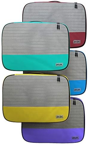 Large Packing Cubes for Travel - 5pc Packing Cubes for Suitcases - Lightweight Luggage Organizer Bags (Non-Compression) - Image 9