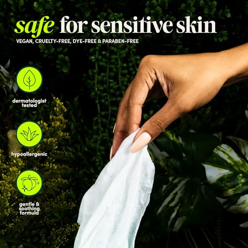 goodwipes Flushable Wipes - Individually Wrapped Butt Wipe for On-the-Go Adults - Portable Mini Wipes - Travel Essentials - Sewer & Septic Safe - Shea-Coco, 32 Count (1 Pack) - Image 4