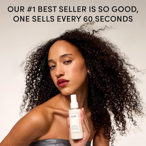 OUAI Travel Kit - Includes Travel Size Leave In Conditioner, Detox Shampoo, Fine to Medium Hair Mask, Scalp & Body Scrub (4 Count) - Image 8