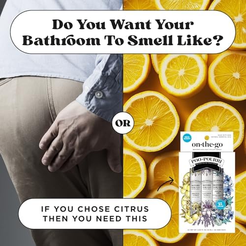 Poo-Pourri Before-You-Go Toilet Spray, Travel Essentials, .34 Fl Oz, In A Pinch Variety 3 Pack, Each Up to 20 Uses, On-The-Go Bathroom Odor Deodorizer with Essential Oils, TSA Approved Size, 3 Scents - Image 8