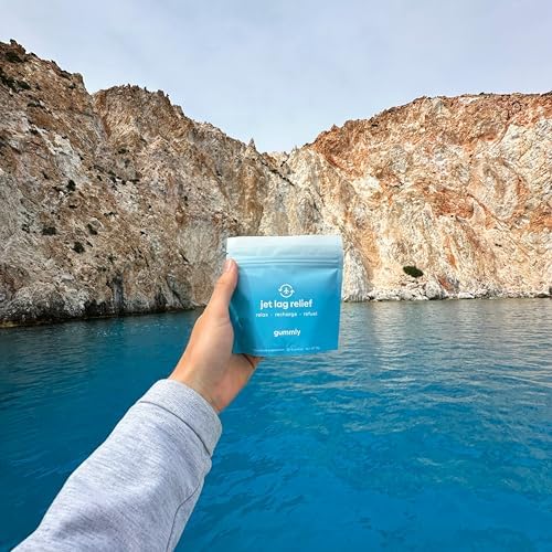 Jet Lag Remedy for Travel Gummies • No Jet Lag Pills Alternative • Travel Essentials • Support Adjustment to Time Zones and Circadian Rhythm • Delicious Tropical Berry Flavor • 20 Gummies 3-5 Trips - Image 6