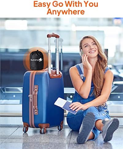 Sunany Inflatable Foot Rest Pillow for Travel, Kids/Adults Airplane Travel Pillow-Adjustable Height Cushions,for Kids to Sleep While Traveling,Suitable for Office, Home and Any Travell (1 Pack) - Image 7