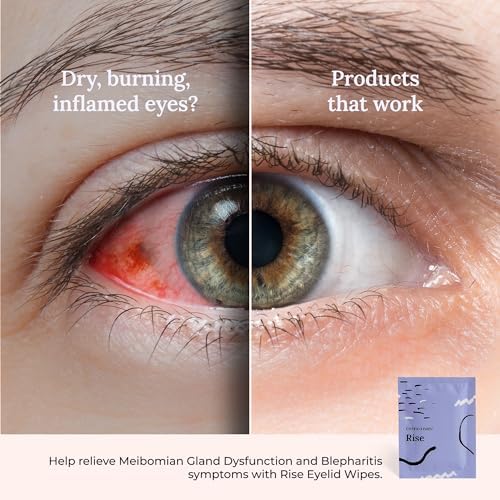 CorneaCare Rise: Eyelid Wipes | Eye Wipes for Dry Eyes | Eyelid Wipe with Tea Tree Oil & Hyaluronic Acid | Travel Ready | 30 Count - Image 7