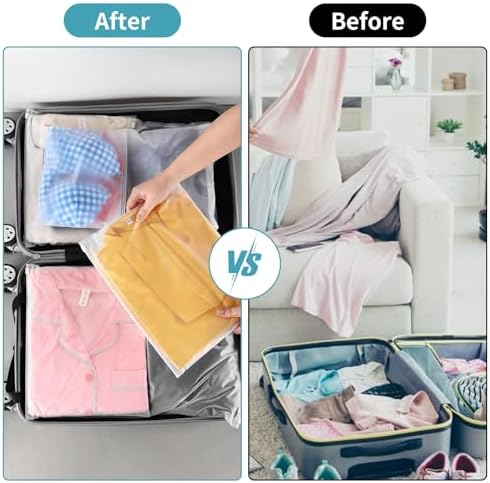 25 Pcs 13x10 Inch Frosted Resealable Clothing Bags - 3 Mil Heavy-Duty Plastic Packaging for Apparel Storage | Travel & Small Business Organizer for Shirts, Delicate Garments-No Vent Holes - Image 2