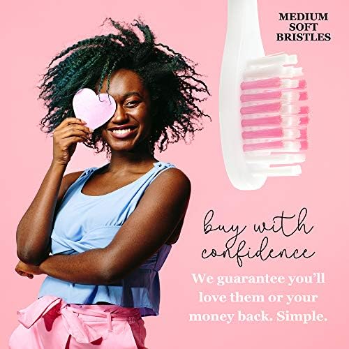 Lingito Travel Folding Toothbrush, Camping Toothbrush Bulk, Medium Bristle (6 Pack Medium-Multicolor) - Image 8