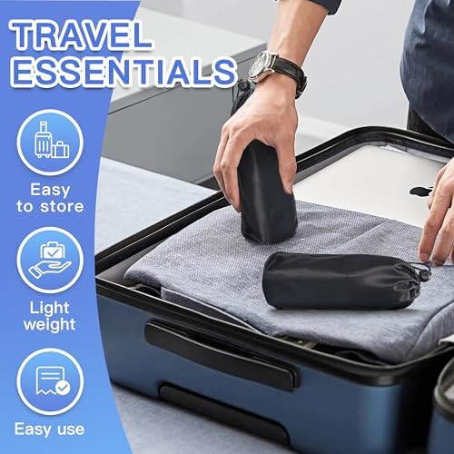 2-Pack Airplane Travel Footrest Hammock - Perfect Airplane Foot Hammock to Relax Your Feet - Travel Essentials Comfy Foot Hanger Plane Footrest for Long Trip - Image 6