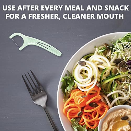 Plackers Micro Mint Dental Flossers, Travel Pack, Perfect Travel Size, Easy Storage, Dental Care On-The-Go, Fresh Mint Flavor, 12 Count - Image 7