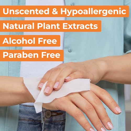 Impossibly Compact Travel Wipes - 99.5% Water - Safe for Sensitive Skin & Hypoallergenic, Resealable, Thick & Durable - For Adults, Kids & Baby Care - Unscented, 10 Pack Total 60 Wipes - Image 7